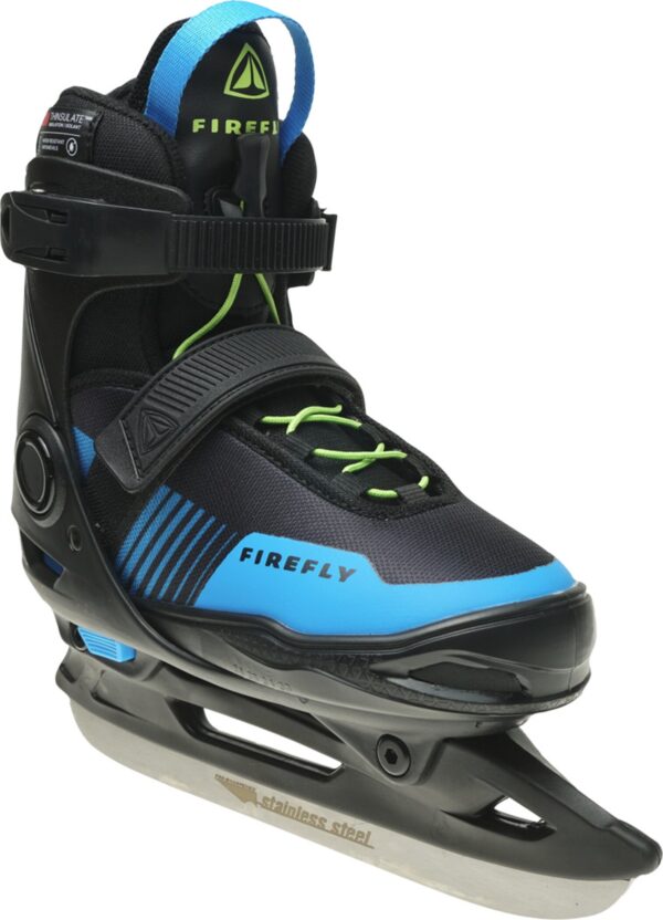 FIREFLY Ju.-Eishockey-Schuh Flash IV ADJ B BLACK/BLUE/GREEN – Bild 2