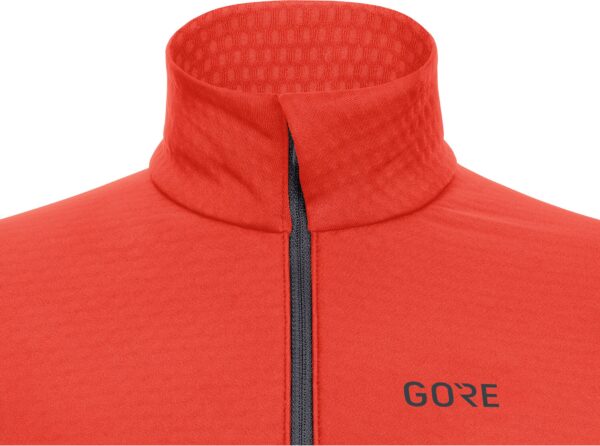 GORE WEAR M D Thermo Zip Shirt langarm AY00 FIREBALL – Bild 3