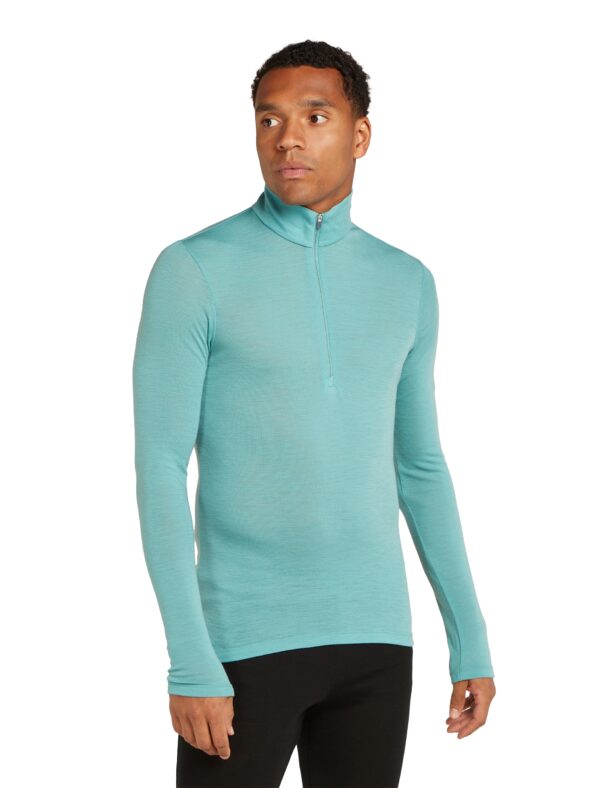 ICEBREAKER M 175 Everyday LS Half Zip CLOUD RAY