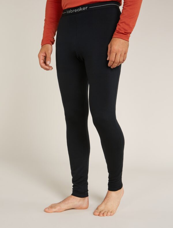 ICEBREAKER M Mer Core Heavyweight Leggings BLACK