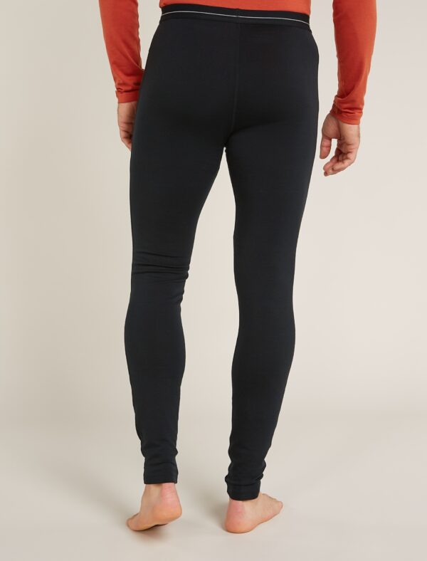 ICEBREAKER M Mer Core Heavyweight Leggings BLACK – Bild 2