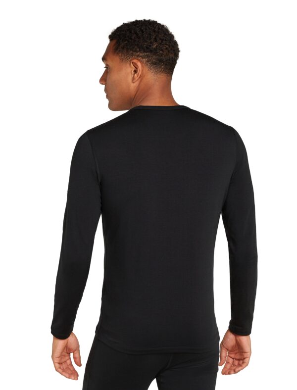 ICEBREAKER M Mer Core Heavyweight LS Crewe BLACK – Bild 2