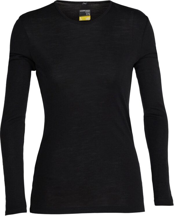 ICEBREAKER W 175 Everyday LS Crewe BLACK