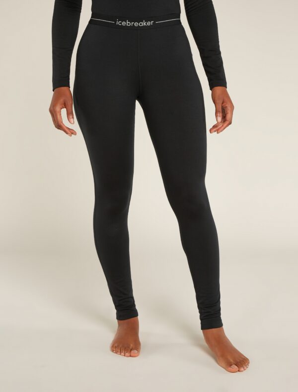 ICEBREAKER W Mer Core Heavyweight Leggings BLACK