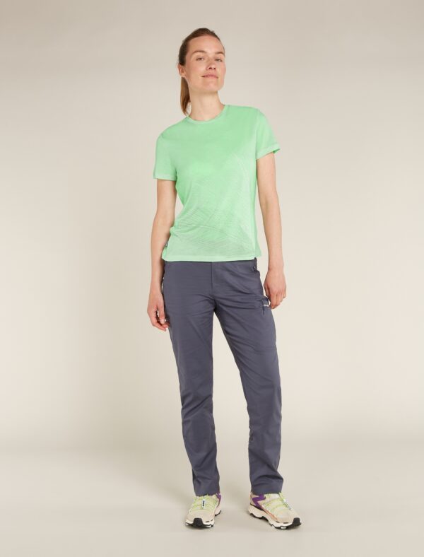 ICEBREAKER W Mer Core SS Tee Plume GLASS – Bild 7