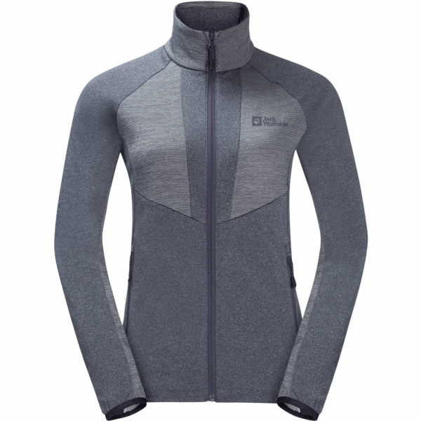 JACK WOLFSKIN BLATTSTEIG FZ W GRAPHITE