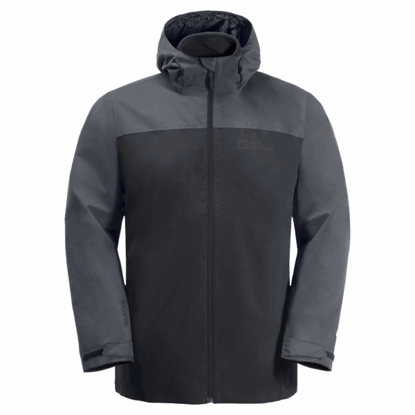 JACK WOLFSKIN TAUBENBERG 3IN1 JKT M PHANTOM