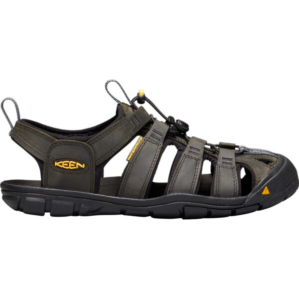KEEN CLEARWATER CNX LEATHER M-MAGNET/BLACK MAGNET/BLACK