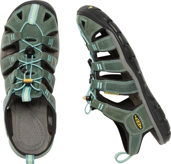 KEEN CLEARWATER CNX LEATHER W-MINERAL BLUE/YE MINERAL BLUE/YELLOW – Bild 4