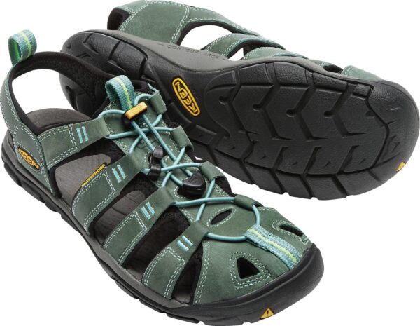 KEEN CLEARWATER CNX LEATHER W-MINERAL BLUE/YE MINERAL BLUE/YELLOW – Bild 5