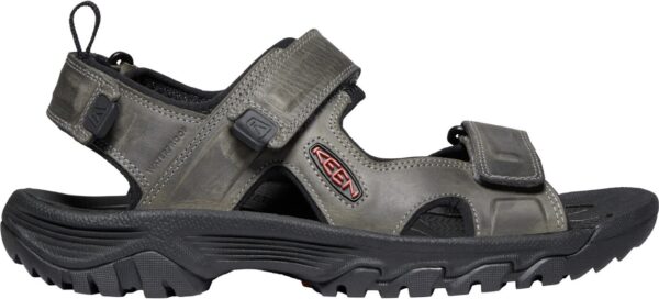 KEEN TARGHEE III OPEN TOE SANDAL M-GREY/BLACK GREY/BLACK – Bild 3