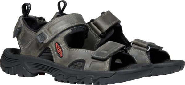 KEEN TARGHEE III OPEN TOE SANDAL M-GREY/BLACK GREY/BLACK – Bild 4