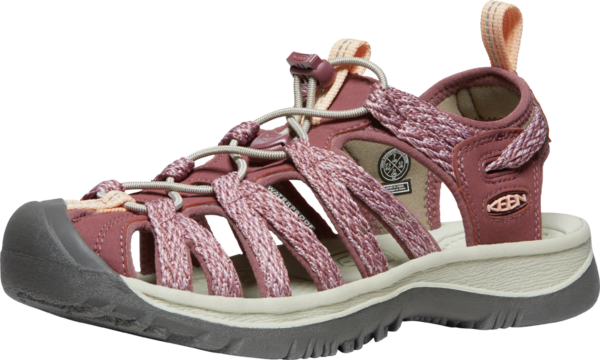 KEEN WHISPER W-ROSE BROWN/PEACH PARFAIT ROSE BROWN/PEACH PARFAIT