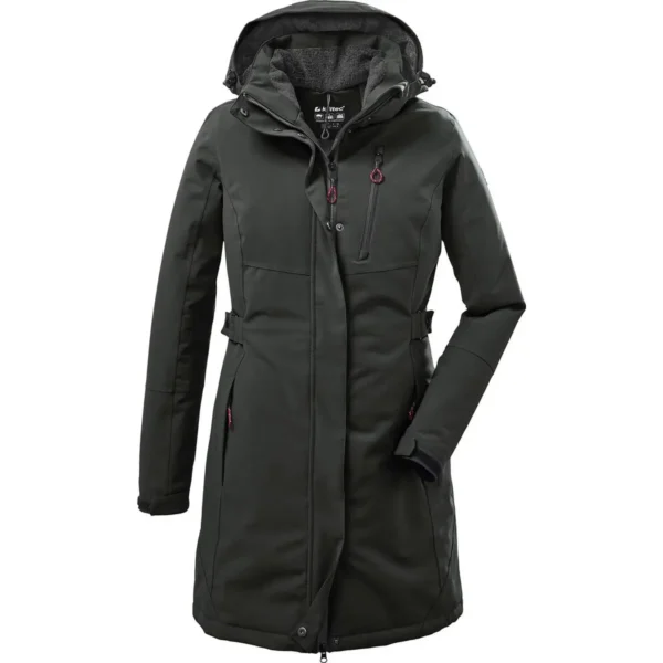 KILLTEC KOW 165 WMN PRK DUNKELOLIV