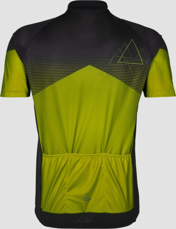 LÖFFLER HR. BIKE-JERSEY PEAKS MID BLACK/LEMON – Bild 3