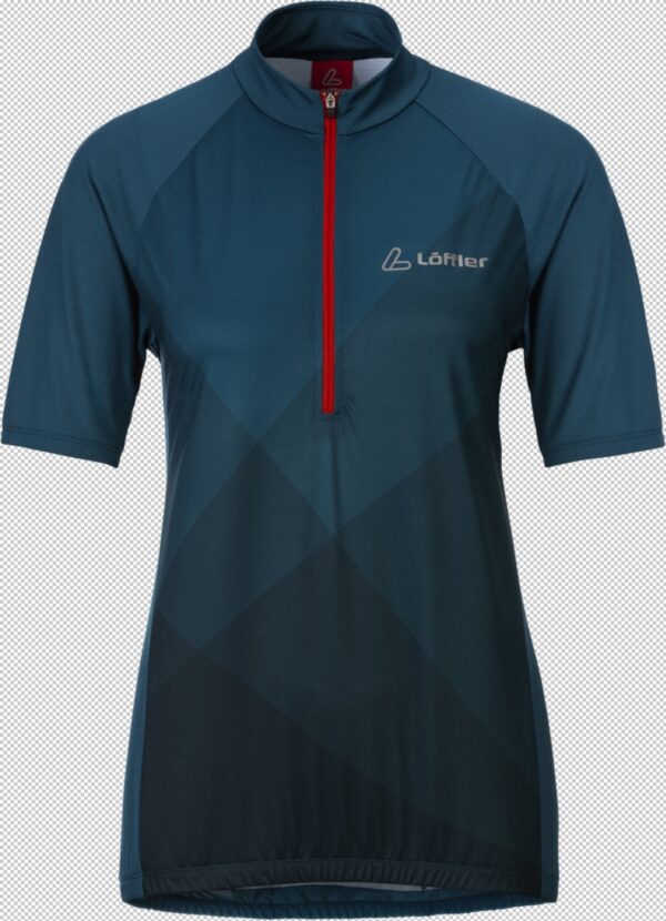 LÖFFLER HR. BIKE-TRIKOT ROCKS BLUE CORAL