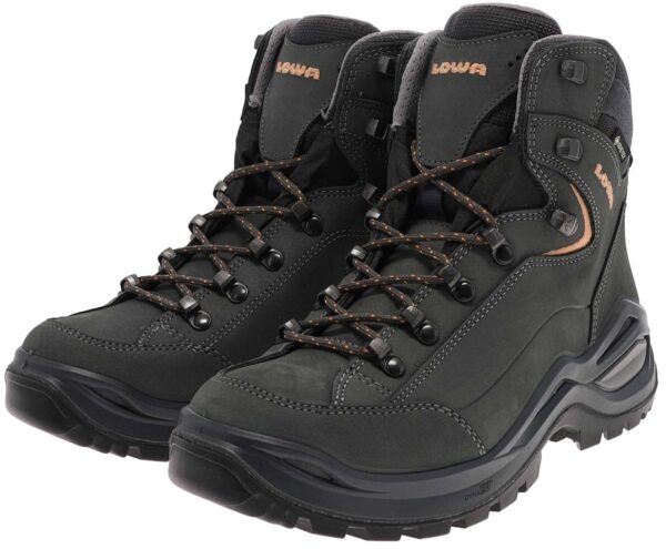 LOWA RENEGADE EVO GTX MID Ws GRAPHIT/APRIKOSE – Bild 3