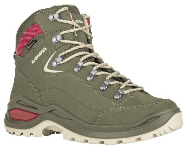 LOWA RENEGADE EVO GTX MID Ws GRAUGRUEN/PANNA – Bild 4