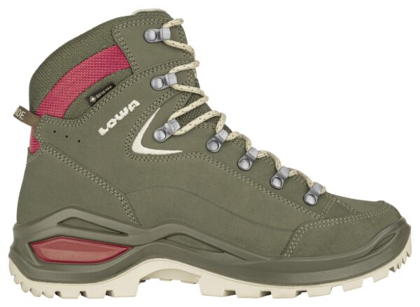 LOWA RENEGADE EVO GTX MID Ws GRAUGRUEN/PANNA – Bild 5