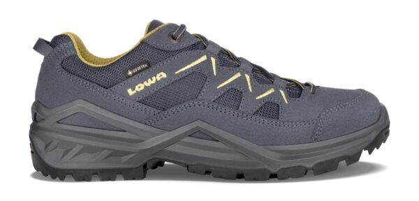LOWA SIRKOS EVO GTX LO STAHLBLAU/SENF
