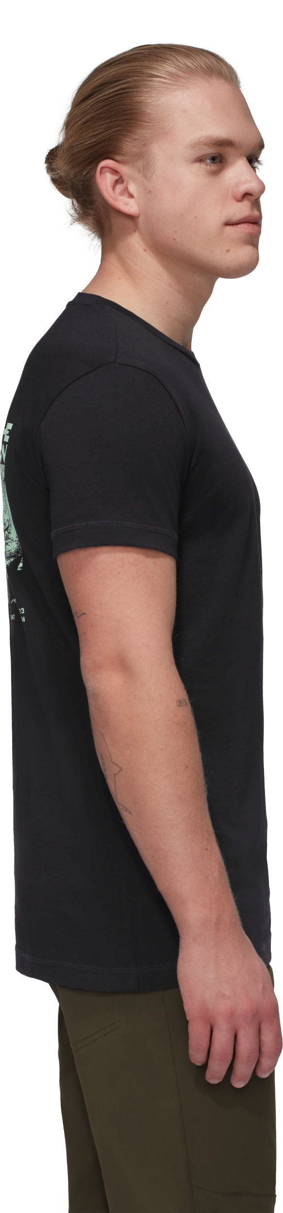 MAMMUT Massone T-Shirt Men Wagon BLACK [Digital] – Bild 4