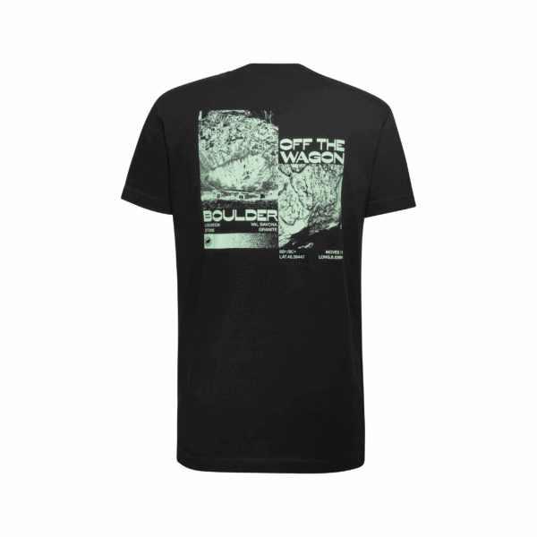 MAMMUT Massone T-Shirt Men Wagon BLACK [Digital] – Bild 5
