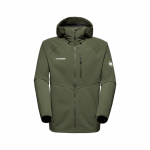MAMMUT Ultimate Comfort SO Hooded Jacket Men DARK MARSH
