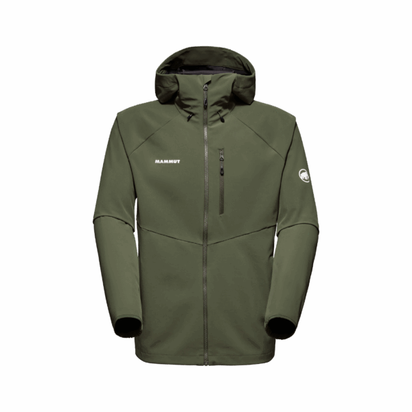 MAMMUT Ultimate Comfort SO Hooded Jacket Men DARK MARSH