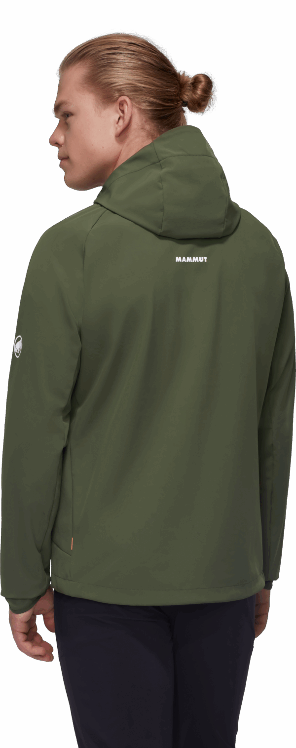 MAMMUT Ultimate Comfort SO Hooded Jacket Men DARK MARSH – Bild 2