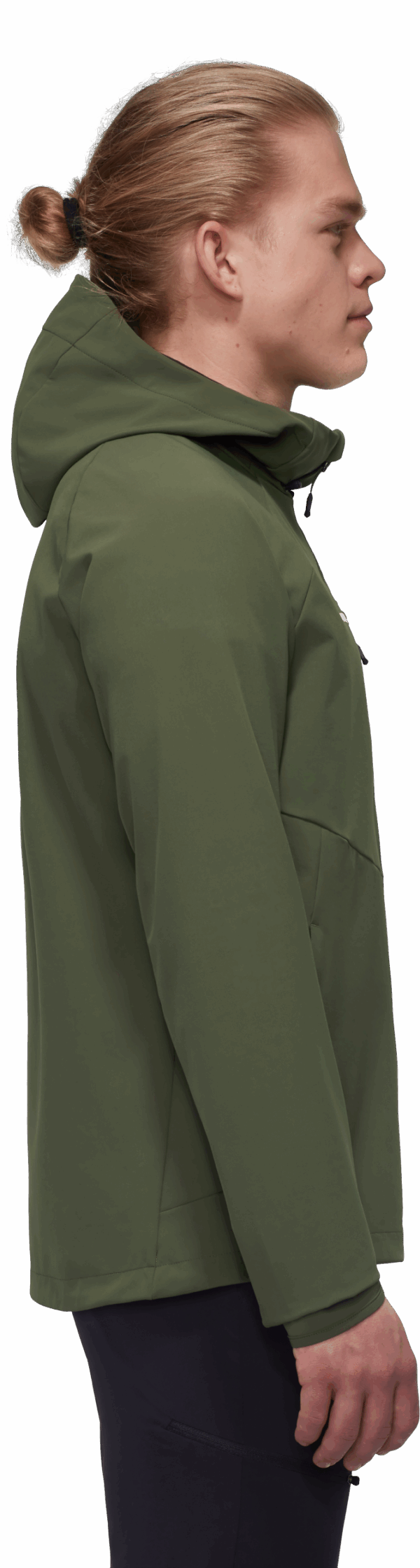 MAMMUT Ultimate Comfort SO Hooded Jacket Men DARK MARSH – Bild 4