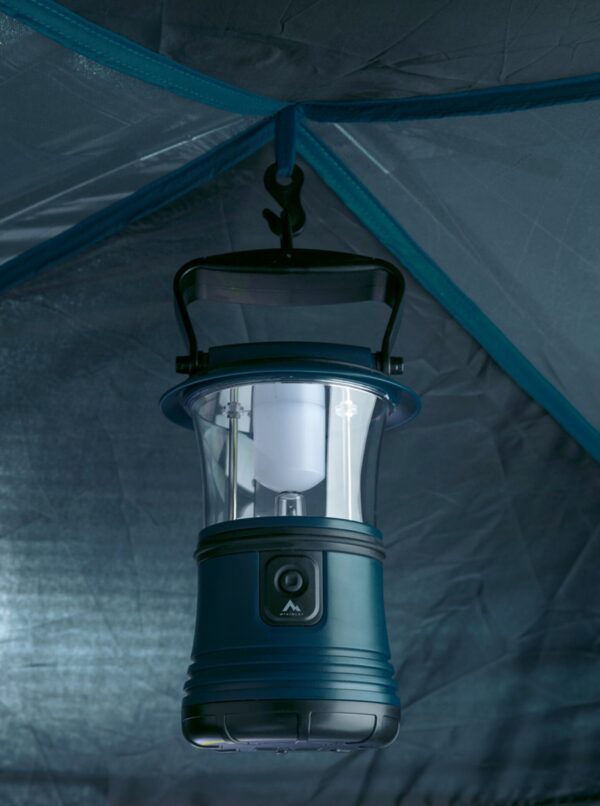 McKINLEY Camping-Zelt VEGA 40.4 SW BLUE PETROL/GREEN LI – Bild 3