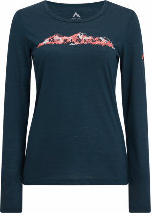 McKINLEY Da.-Langarmshirt Shane LS W NAVY