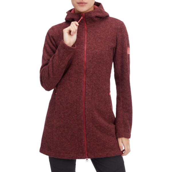 McKINLEY Da.-Mantel Elly CT W MELANGE/RED DARK – Bild 2