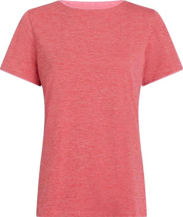 McKINLEY Da.-T-Shirt Hunu W 915 MELANGE/RED