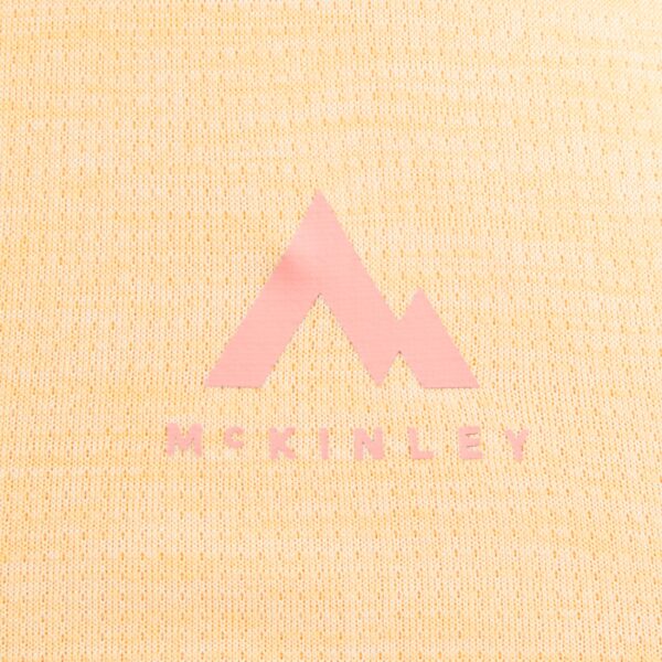 McKINLEY Da.-T-Shirt Hunu W MELANGE/ORANGE – Bild 3