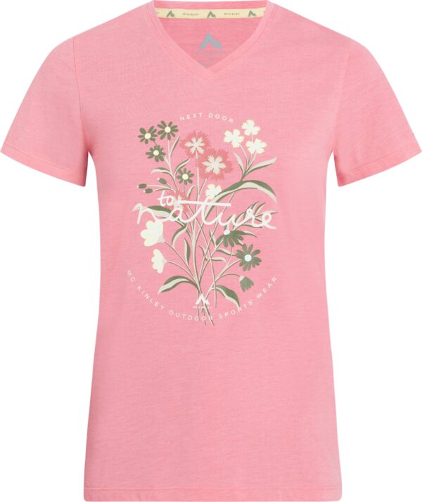 McKINLEY Da.-T-Shirt Nata II W MELANGE/PINK