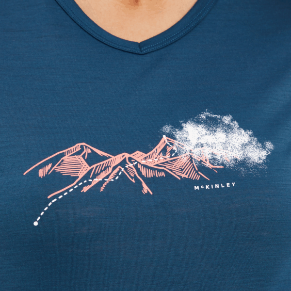 McKINLEY Da.-T-Shirt Shane TEE W NAVY – Bild 2