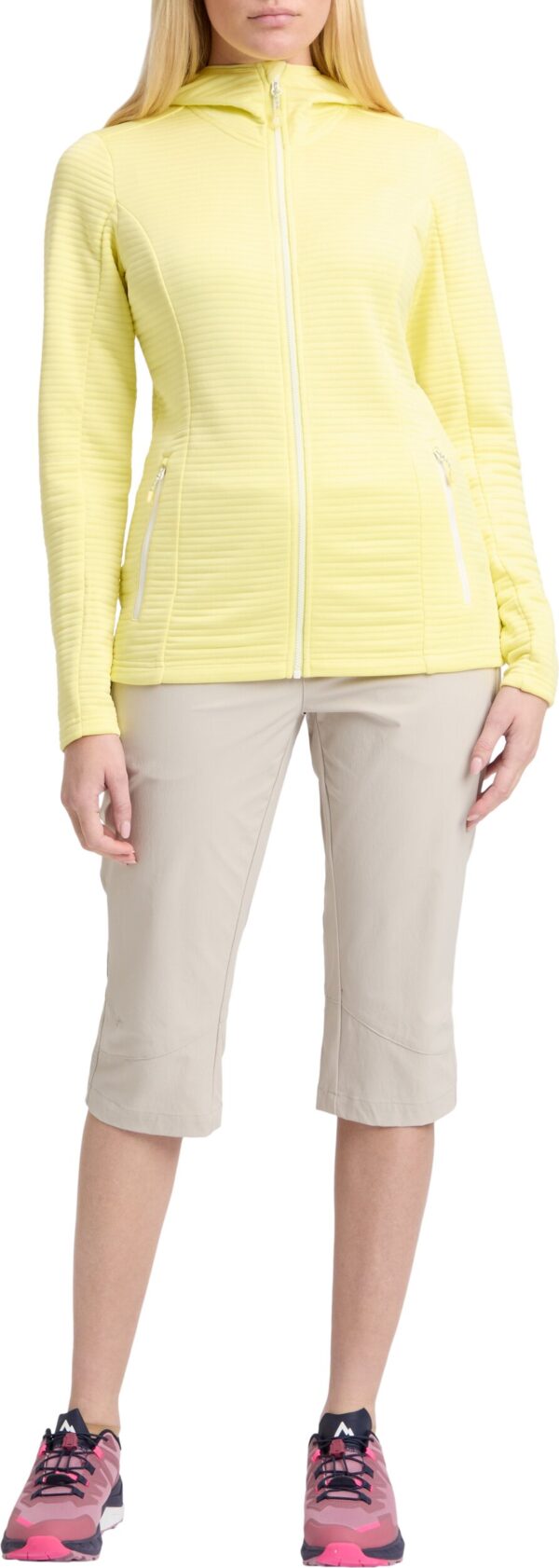 McKINLEY Da.-Unterjacke Aami wms 986 MELANGE/YELLOW L – Bild 3