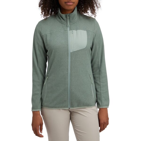 McKINLEY Da.-Unterjacke Conna W MELANGE/GREEN SMOKE/ – Bild 2