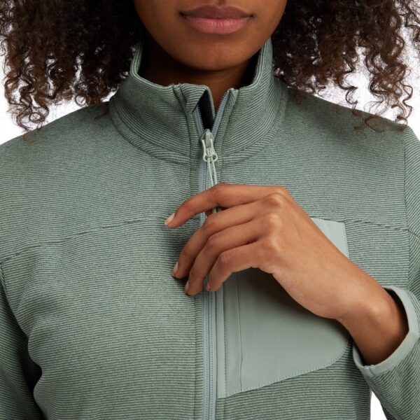 McKINLEY Da.-Unterjacke Conna W MELANGE/GREEN SMOKE/ – Bild 3