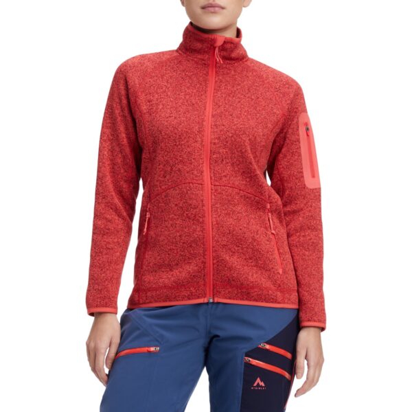 McKINLEY Da.-Unterjacke Skeena wms MELANGE/RED/RED – Bild 3