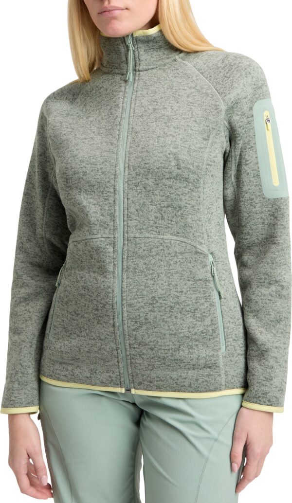 McKINLEY Da.-Unterjacke Skeena wms MELANGE/GREEN SMOKE – Bild 3