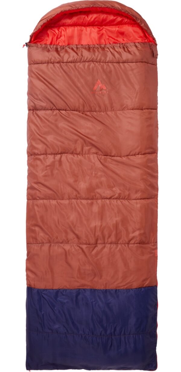 McKINLEY Decken-Schlafs. Camp Comfort II 5 RED RUST/NAVY DARK