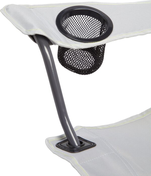McKINLEY Faltstuhl Camp Chair 110 I GREY LIGHT/GREEN LIM – Bild 2