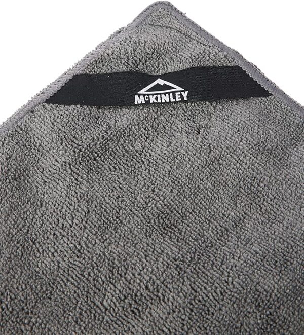 McKINLEY Handtuch TOWEL TERRY GREY DARK – Bild 2