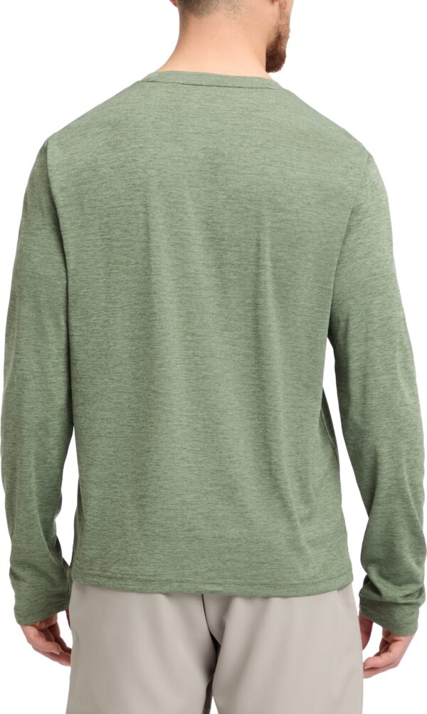 McKINLEY He.-Langarmshirt Hunu LS M MELANGE/OLIVE DARK – Bild 2
