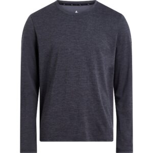 McKINLEY He.-Langarmshirt Hunu LS M MELANGE/BLACK NIGHT/