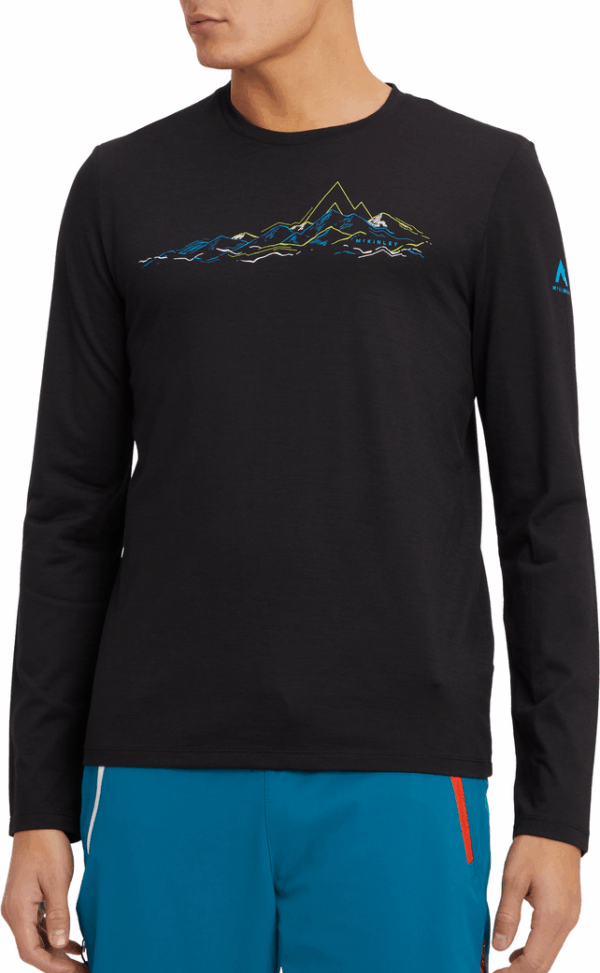 McKINLEY He.-Langarmshirt Shane LS M BLACK NIGHT – Bild 3