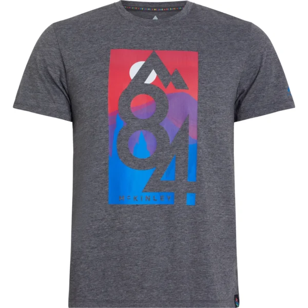 McKINLEY He.-T-Shirt Nata M MELANGE/ANTHRACITE/G