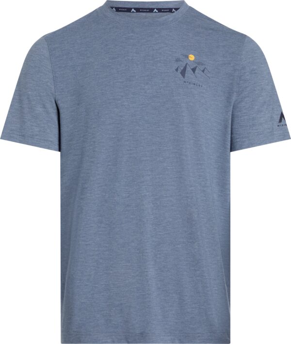 McKINLEY He.-T-Shirt Ronald II M MELANGE/BLUE DARK